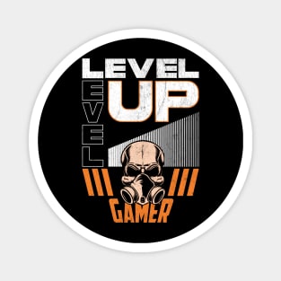 Level Up Gamer Magnet